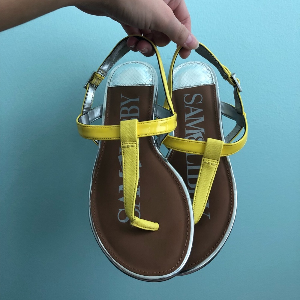 Yellow Sandals